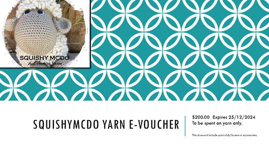 SquishyMcDo Yarn Voucher $200